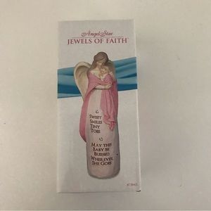 Jewels of Faith Angel & Baby Figurine